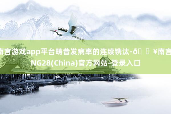 南宫游戏app平台畴昔发病率的连续镌汰-🔥南宫·NG28(China)官方网站-登录入口