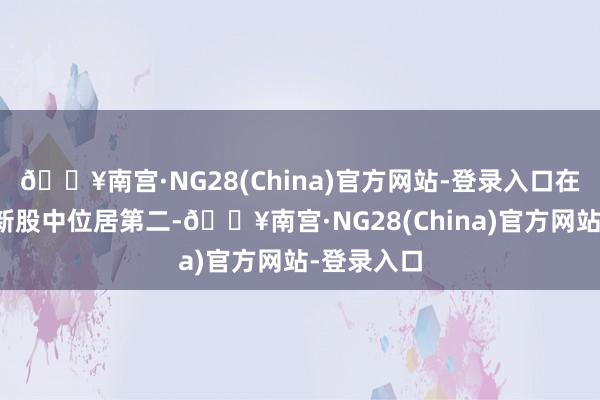 🔥南宫·NG28(China)官方网站-登录入口在年内上市新股中位居第二-🔥南宫·NG28(Chin